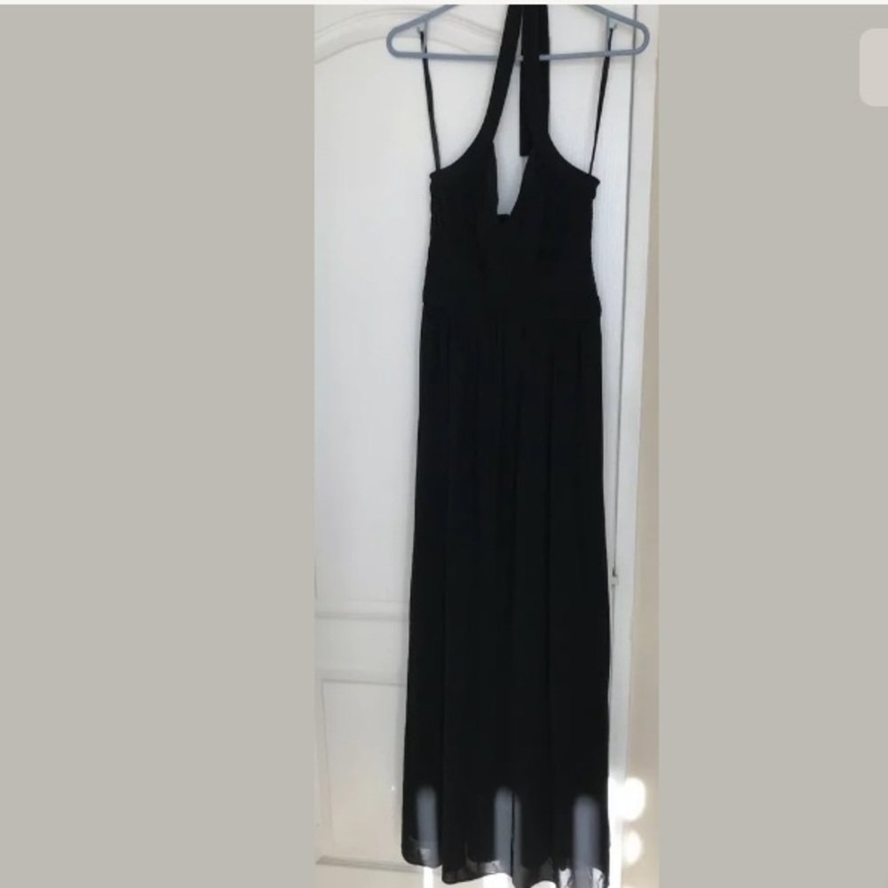 BCBG Max Azria halter dress evening gown